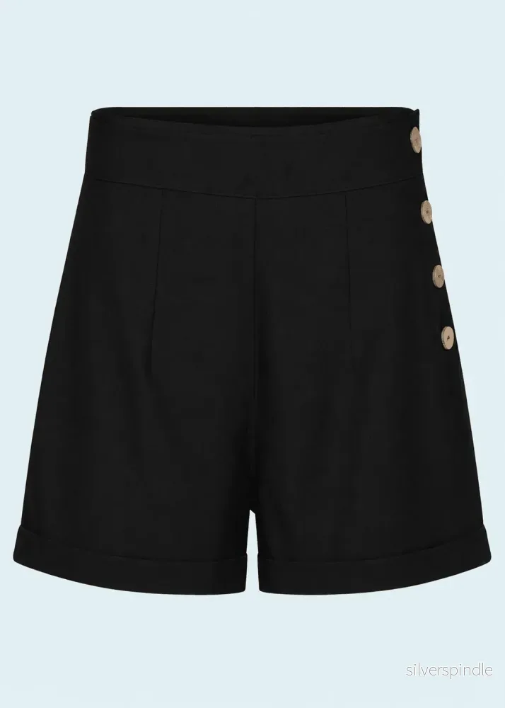 Höga shorts - svart