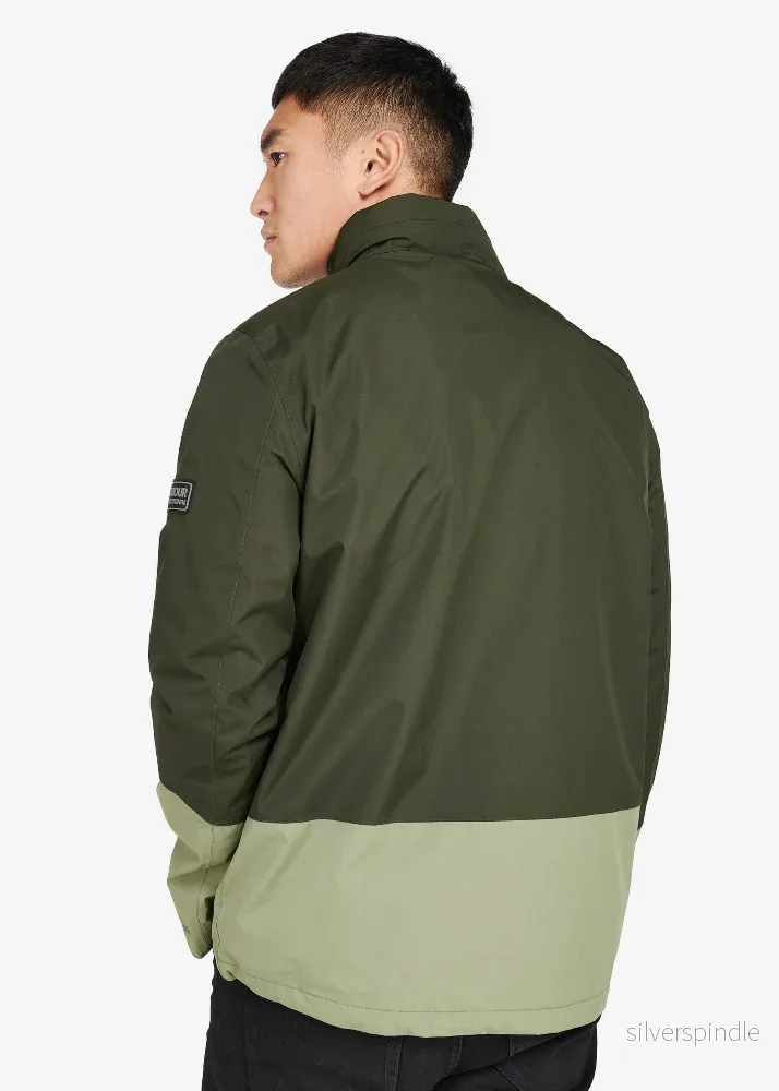 Barbour International Obel Waterproof Jacket Sage - Bild 3