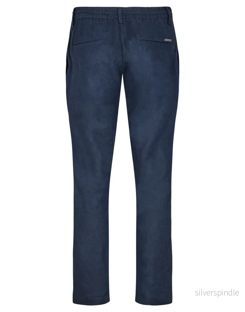 BS Raul Slim Fit Chinos - Navy - Bild 2