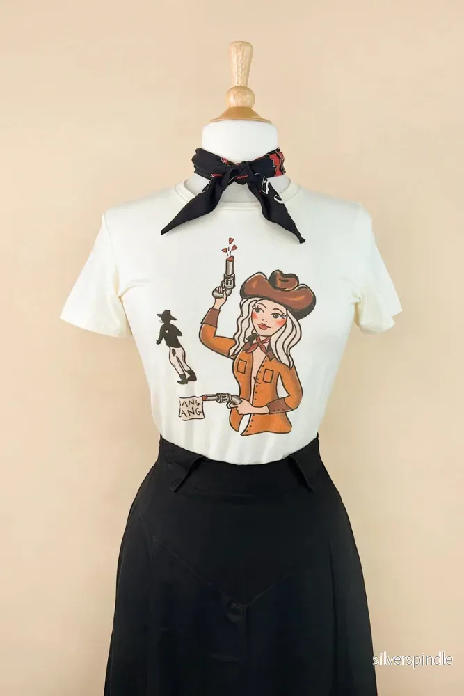 T-shirt i 1950-talsstil - Bang Bang - Bild 2