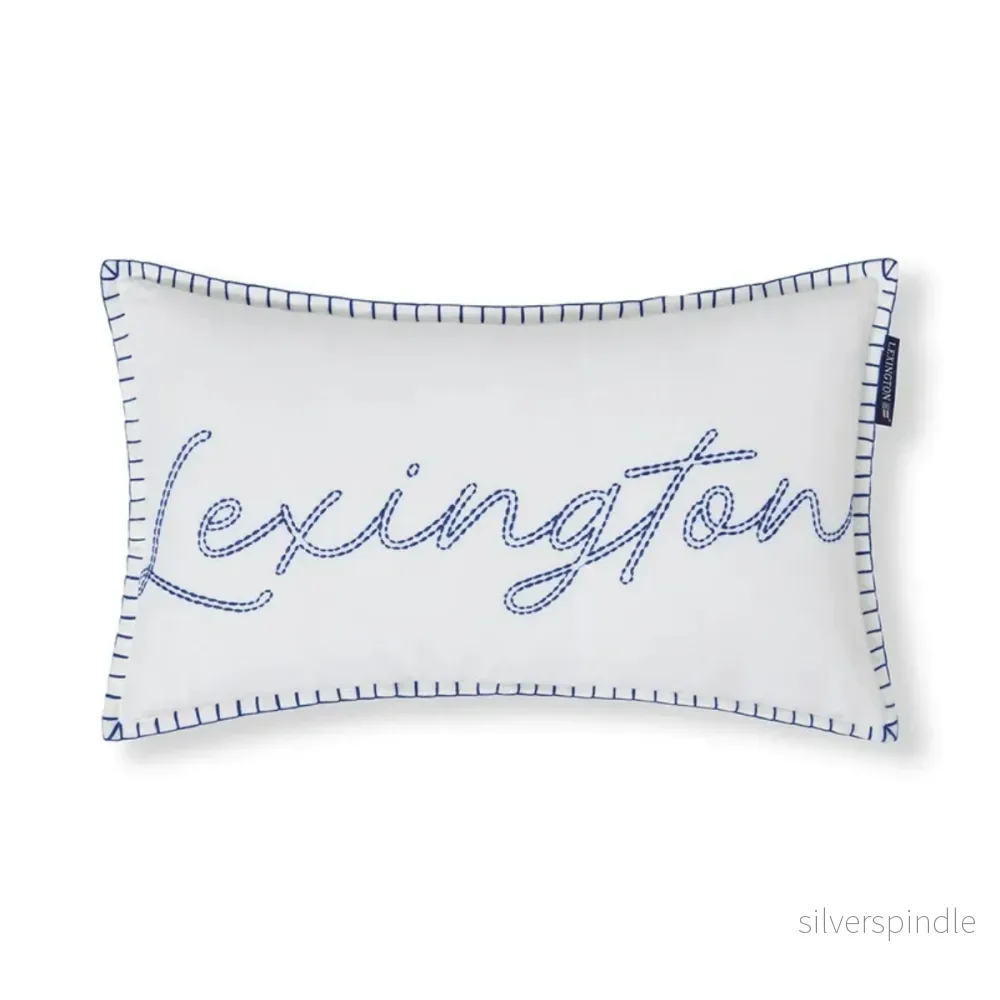 Lexington Logo Linen/Cotton Prydnadskudde Lexington Logo Linen/Cotton Prydnadskudde