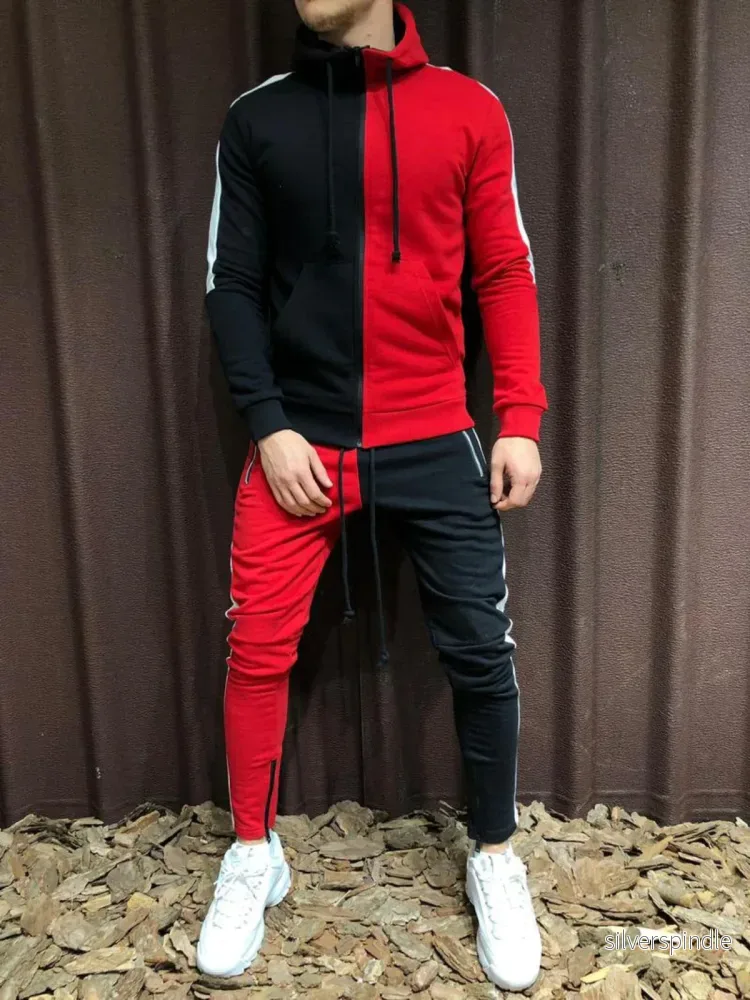 Ethan | Mångsidig Sportig Huvtröja och Byxor Set - Bild 2
