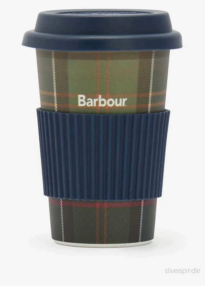 Barbour Reusable Tartan Travel Mug