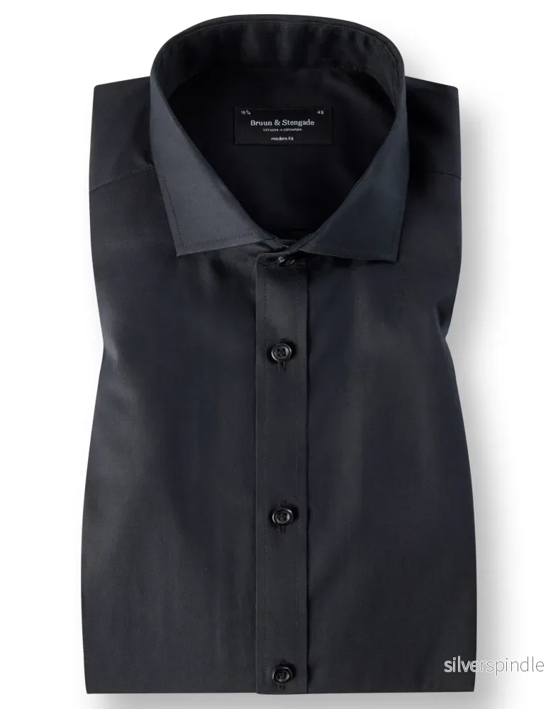 BS Aspen Modern Fit Skjorta – Black BS Aspen Modern Fit Skjorta – Black