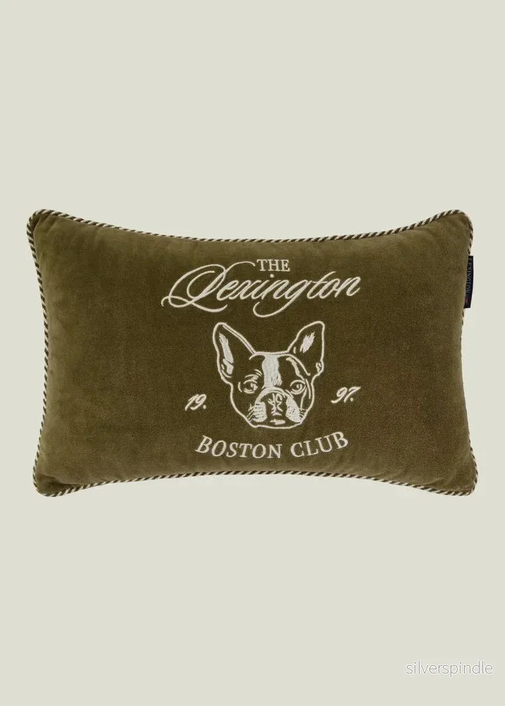Lexington Club Organic Velvet Pillow Lexington Club Organic Velvet Pillow