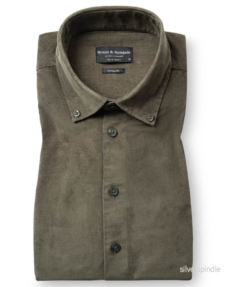 BS Monti Casual Modern Fit Skjorta - Green