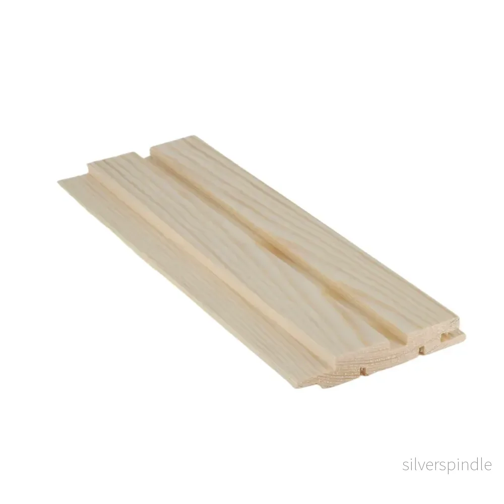 Ribbpanel STS 15x95, Furu, Obehandlad, Ändspontad