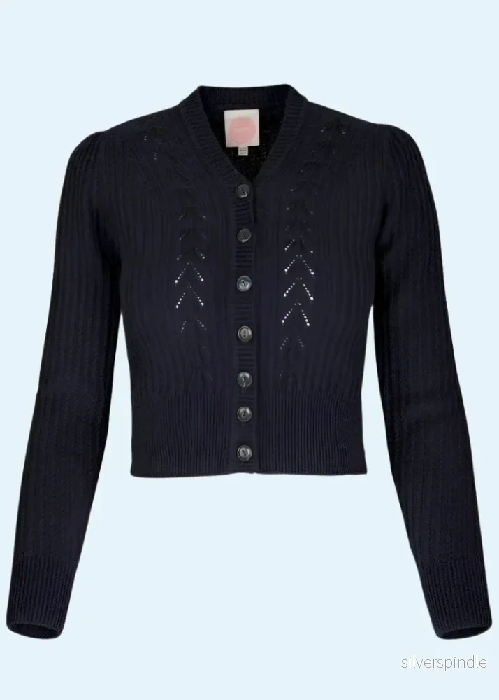 Scandi Summer Cardi - midnattsblått