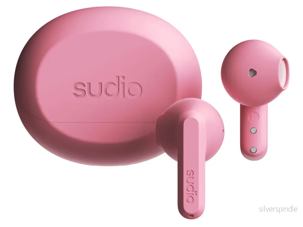Sudio A3 Trådlösa hörlurar - Rosa - Bild 2