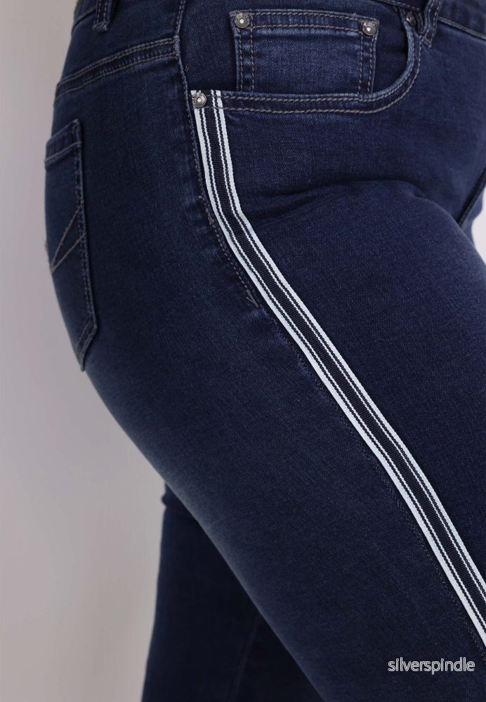 SLIM FIT - Mörk denim - Bild 3