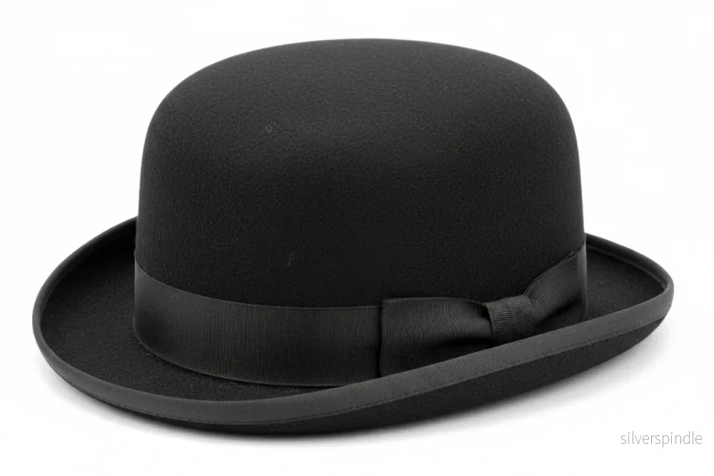 Hawkins Bowler hat - "plommonstop"
