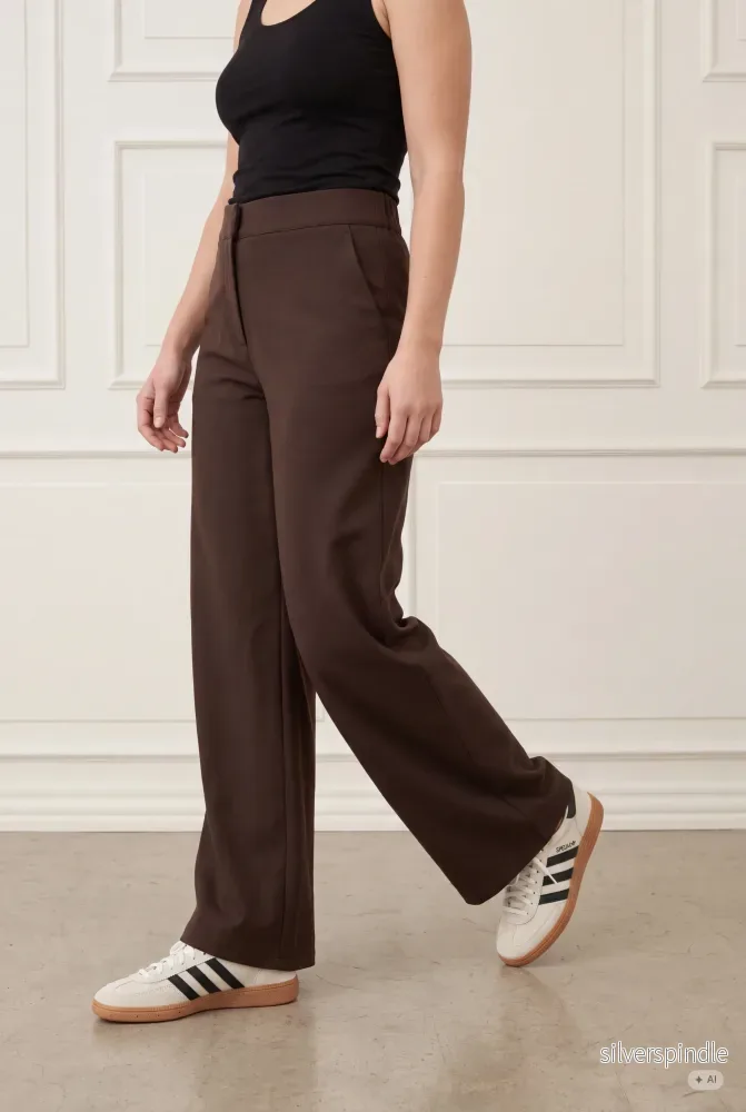 Ova Pocket Pant - Brown - Bild 2