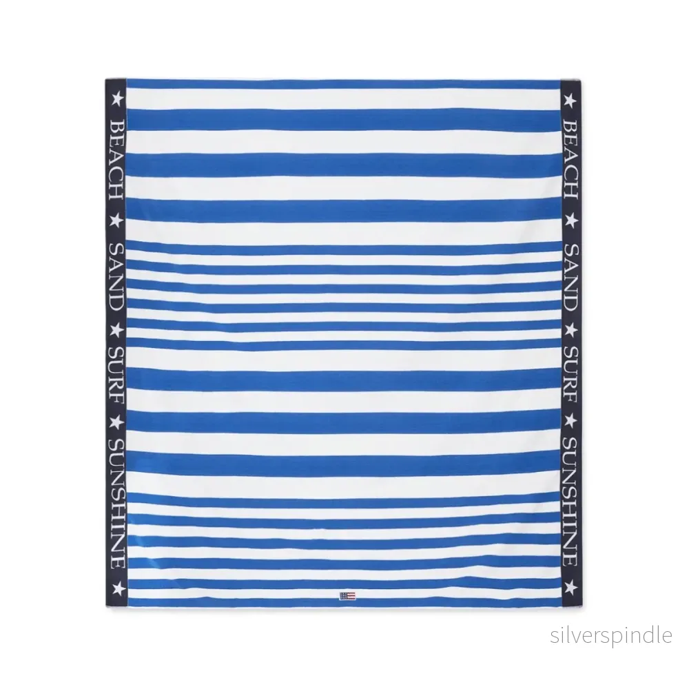 Lexington Striped Cotton Terry Family Strandhandduk – Outlet Lexington Striped Cotton Terry Family Strandhandduk – Outlet