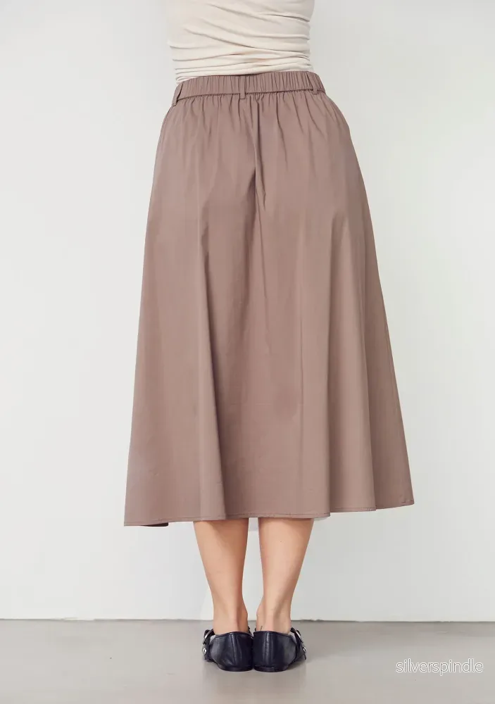 Sigga Long Skirt - Mole - Bild 3