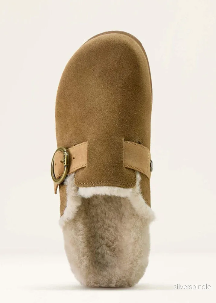 Ariat Country Mule Sherpa Ranch Brown Suede - Bild 2
