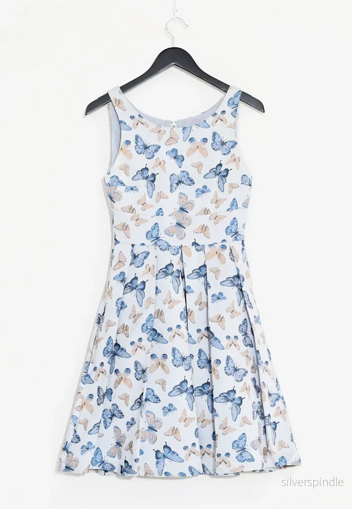 YAMIL DRESS - Blå