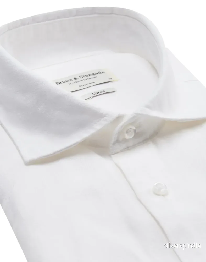 BS Ricciardo Casual Slim Fit Skjorta - White - Bild 2
