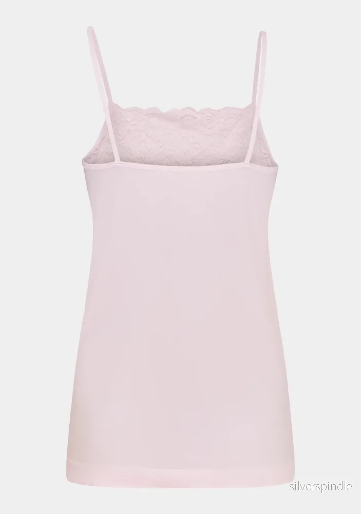 Nilla Wide Lace Top - Light Rose - Bild 2
