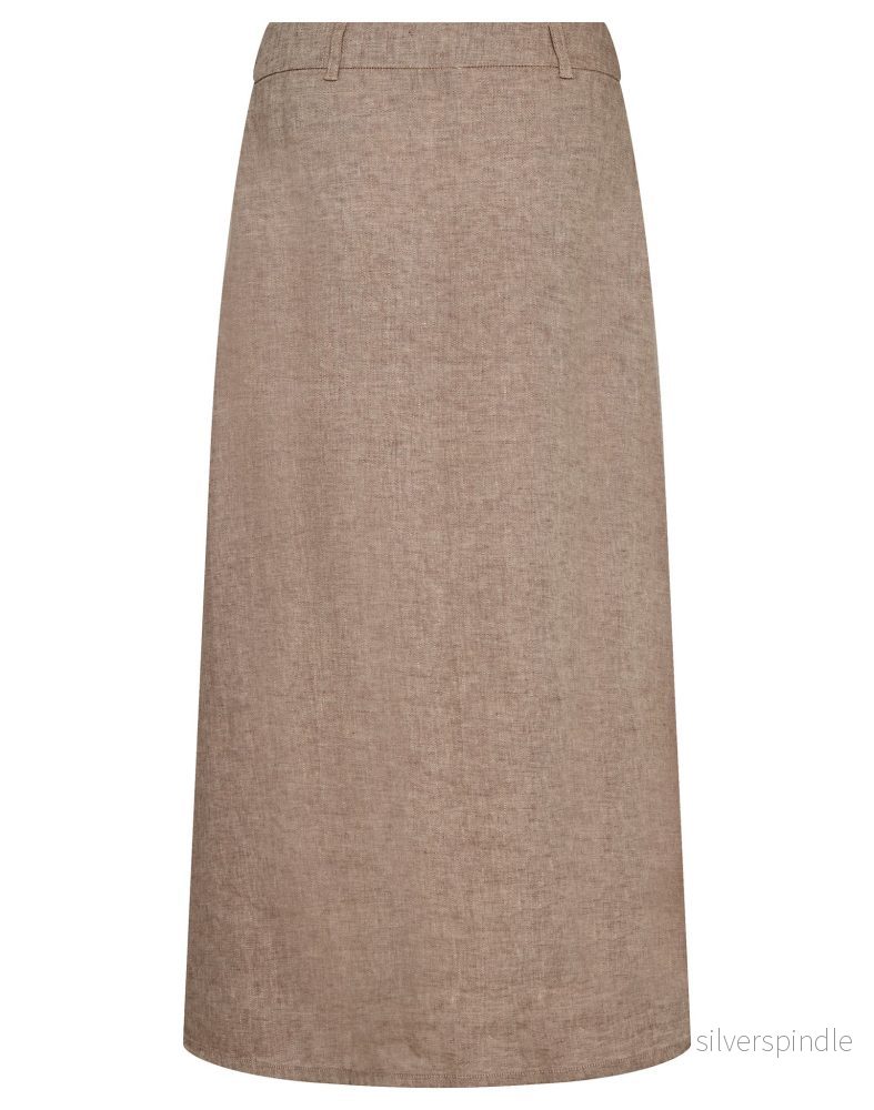 BS Jolanda Regular Fit Kjol - Brown - Bild 2