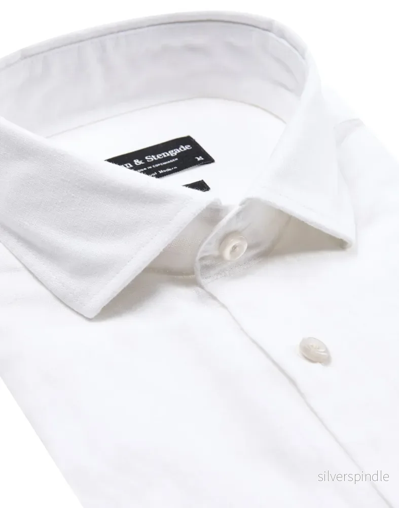 BS Gandia Casual Modern Fit Skjorta - White - Bild 2