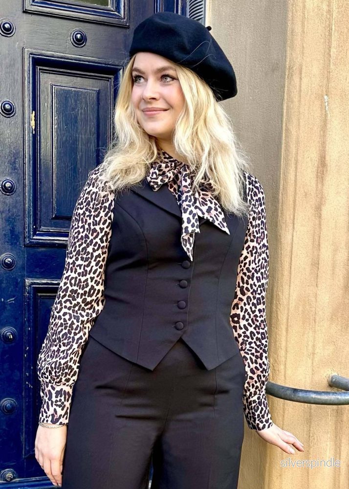 Marlene väst - svart - Bild 2