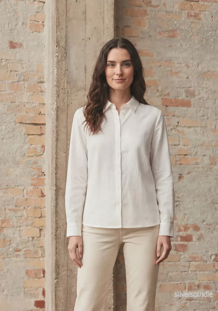 Pearl Basic Shirt - Broken White