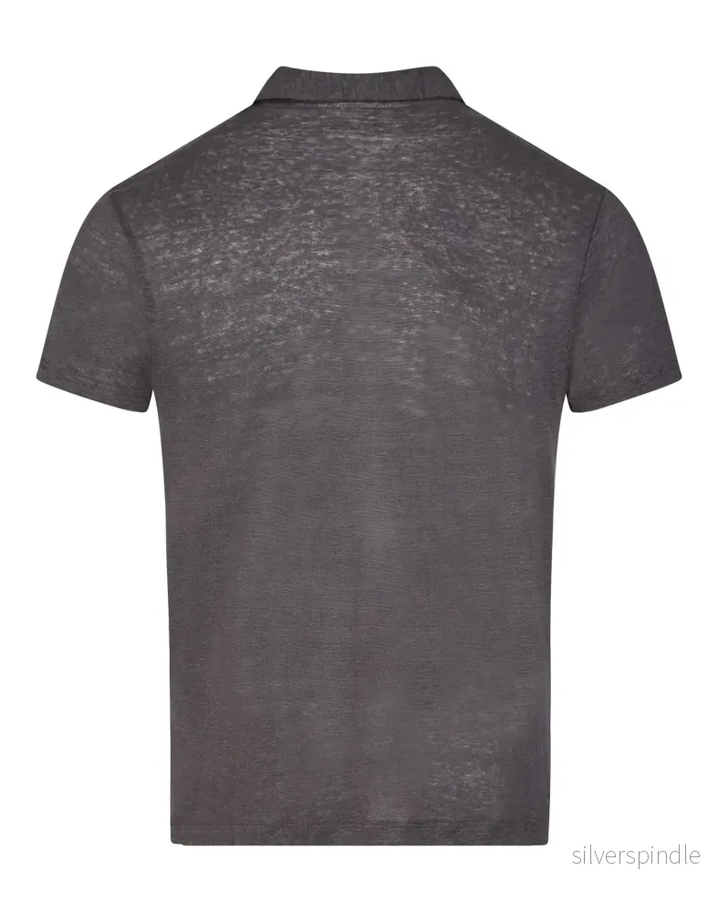 BS Tanna Regular Fit Pikétröja - Charcoal - Bild 2