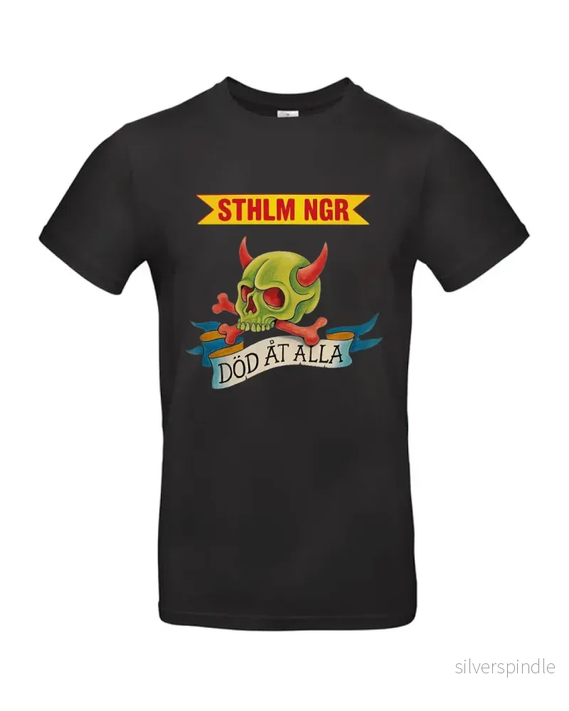 STHLM NGR T-shirt – Scull