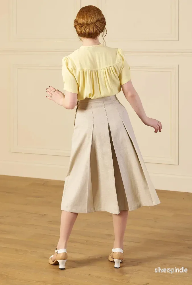 1930-tals Culottes - sand - Bild 3