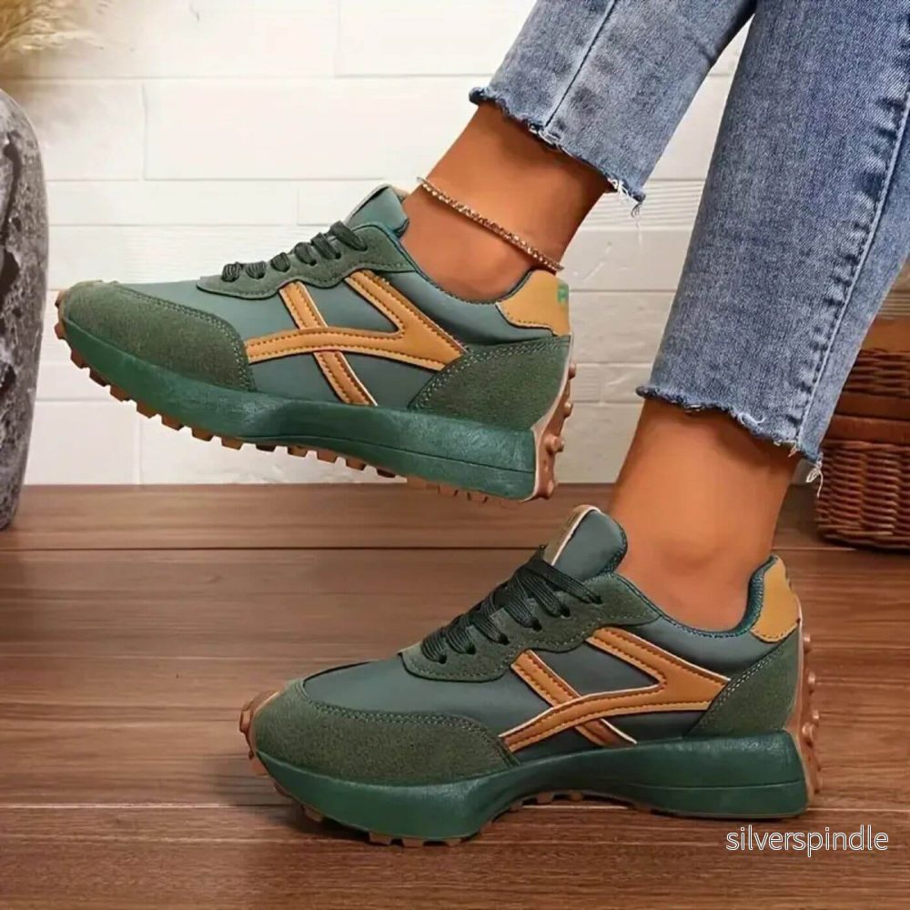 Moderna Sneakers för Kvinnor | Chunky Sula med Halkfri Slitbana | Sportig Stil och Dämpning för Vardagskomfort - Bild 3