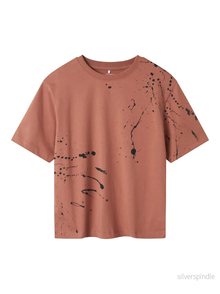 T-shirt Splash m ryggprint T-shirt Splash m ryggprint
