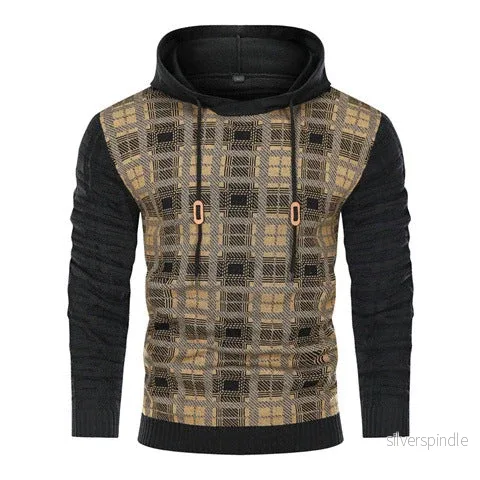Liam | Elegant Slim Fit Hösttröja med Jacquardstickning - Bild 2
