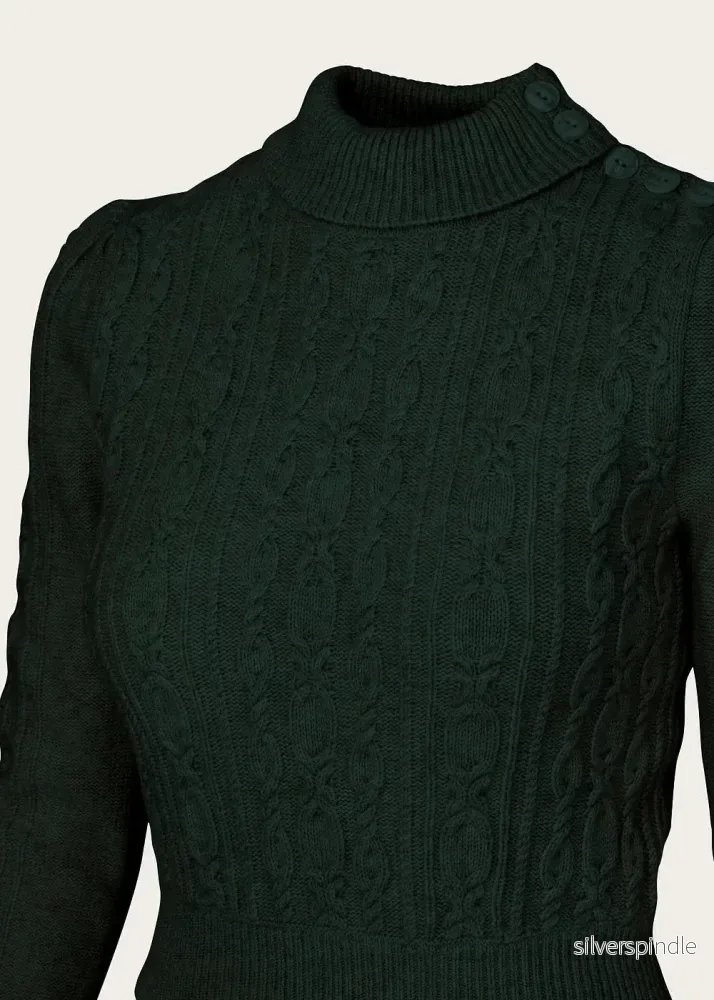 Ice Skater Sweater - jägargrön - Bild 2