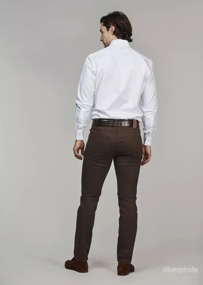 Hansen & Jacob 5pkt Silk Touch Okado Brown - Bild 3
