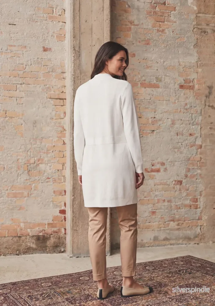 Jena Button Cardigan - Broken White - Bild 2