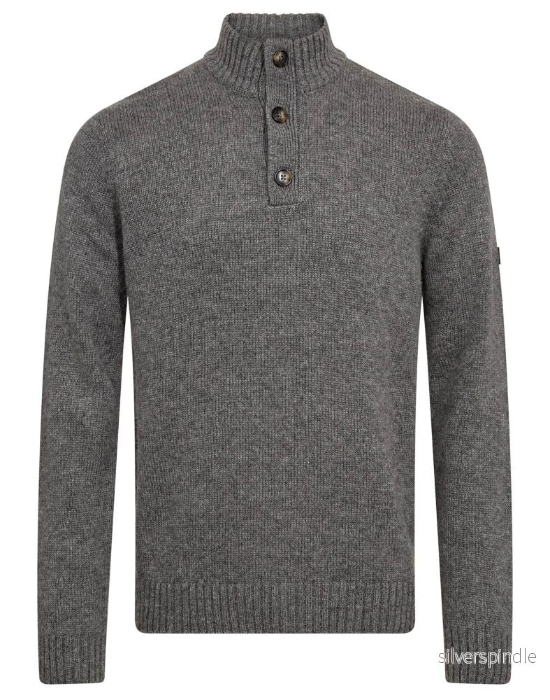 BS Socotra Regular Fit Stickat – Grey BS Socotra Regular Fit Stickat – Grey