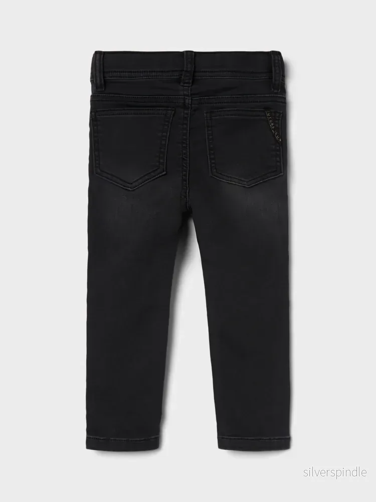 Svart Jeans Slim Fit - Bild 3