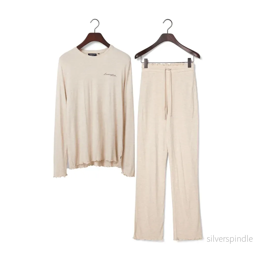 Lexington Viscose/Modal Blend Jersey Pyjamas set Lexington Viscose/Modal Blend Jersey Pyjamas set