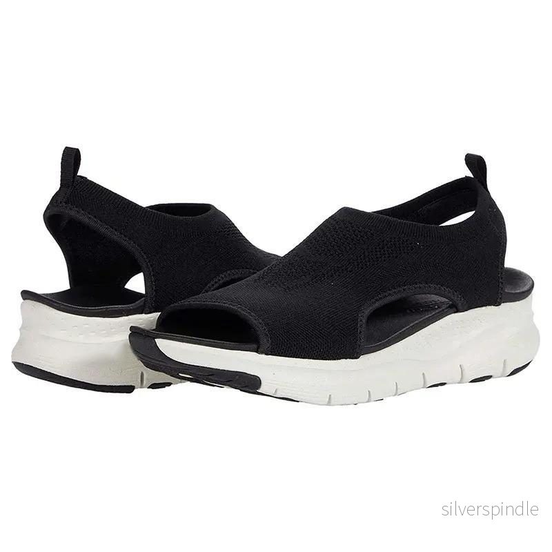 Olivia | Bekväma Slip-On Sommarsandaler med Bågstöd - Bild 2