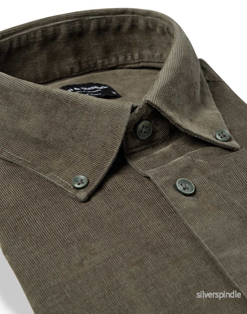 BS Monti Casual Modern Fit Skjorta - Green - Bild 2
