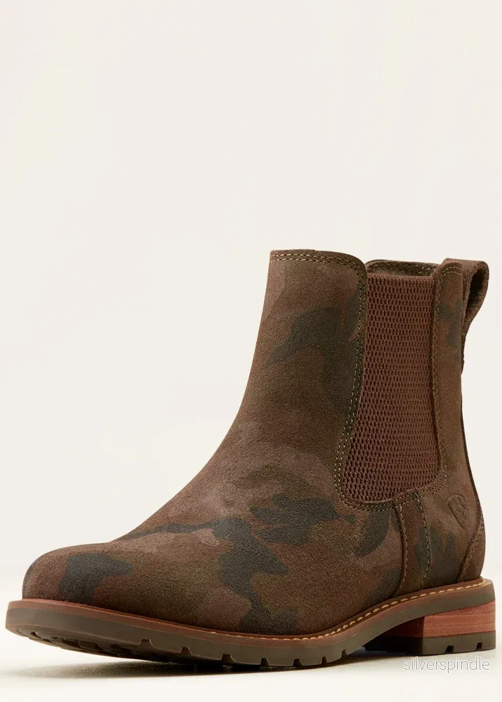 Ariat Women’s Wexford Chelsea Boot Camo Suede Ariat Women’s Wexford Chelsea Boot Camo Suede