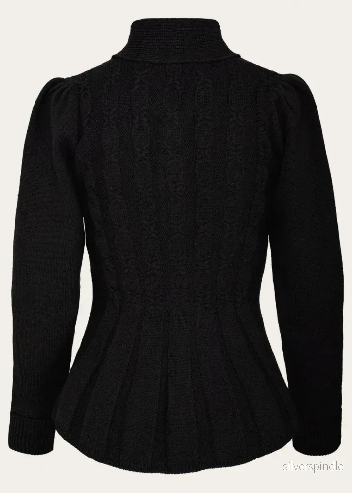 The Screen Siren Cardigan - Svart - Bild 3