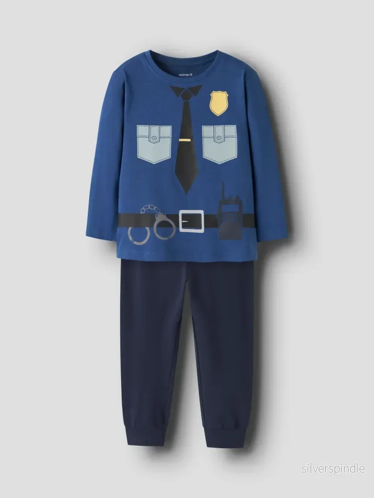 Rasiq Pyjamas med Polismotiv - Bild 3