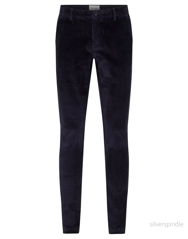 BS Marvin Slim Fit Chinos - Navy
