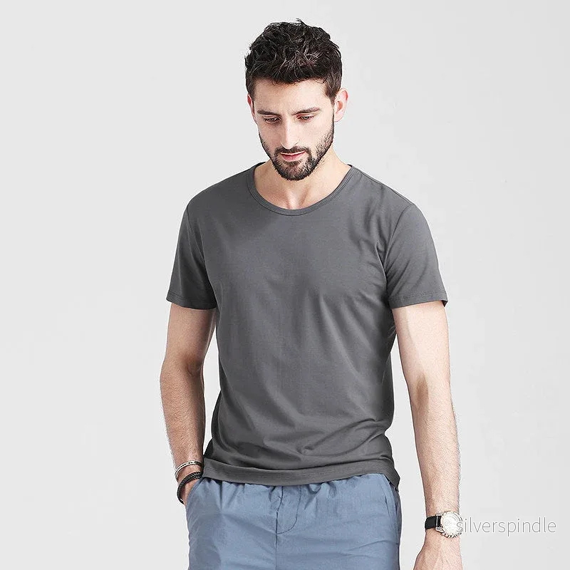 Ethan | Slim Fit Snabbtorkande T-Shirt för Sommar - Bild 3