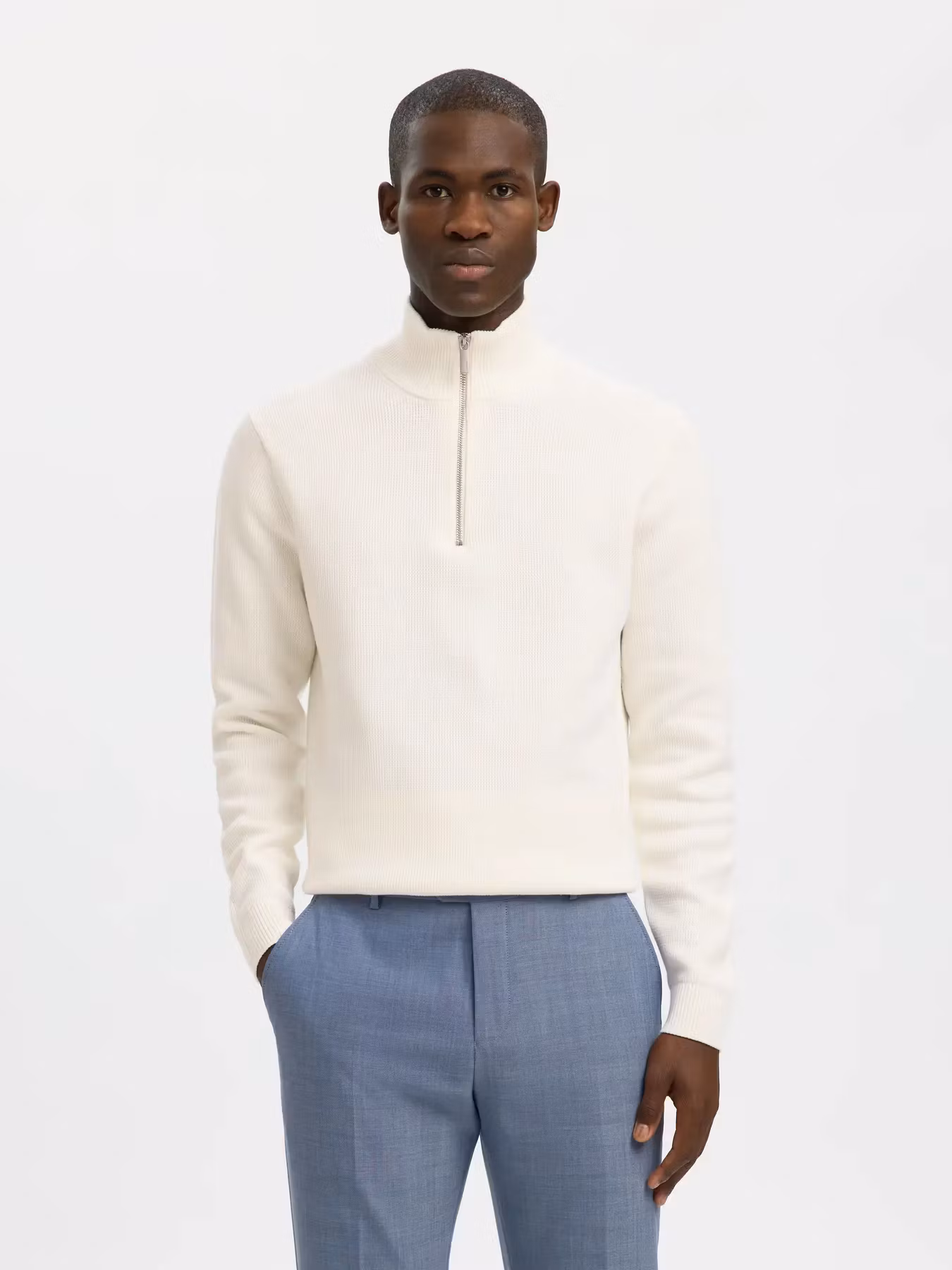 DANE HALFZIP WHITE - Bild 2