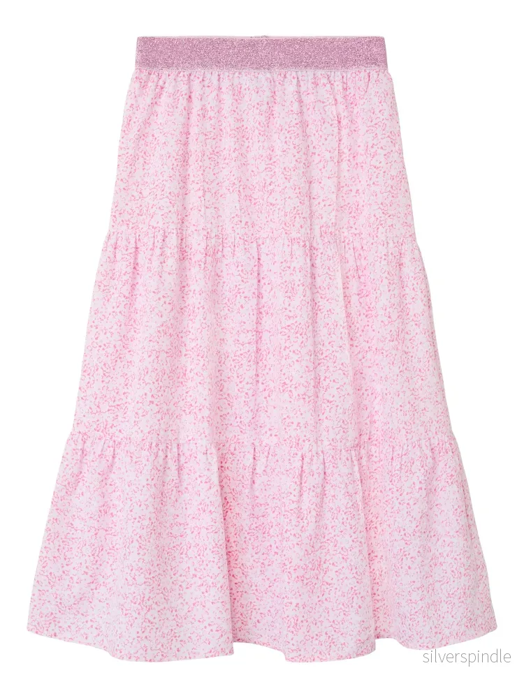 Rosa Lång Kjol Rosa Lång Kjol