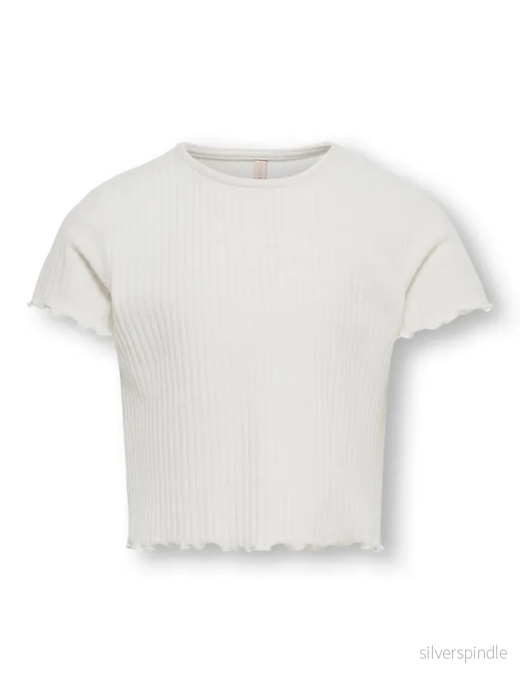 Croptop – kortärmad top