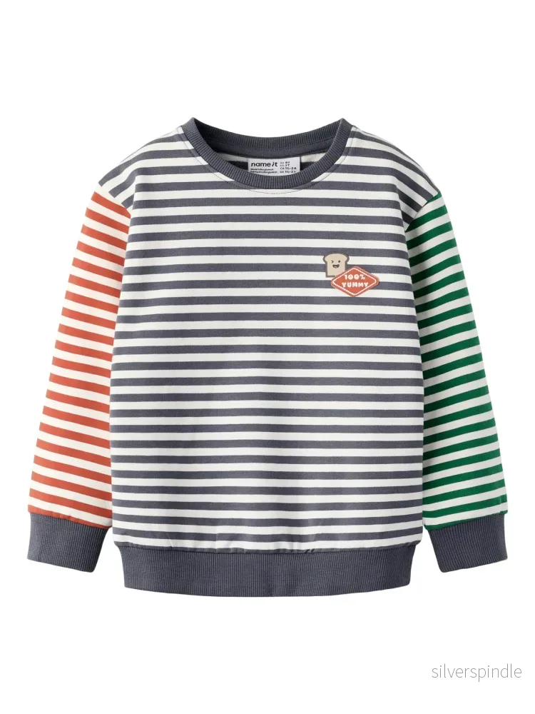 Kaster Randig Sweatshirt Kaster Randig Sweatshirt