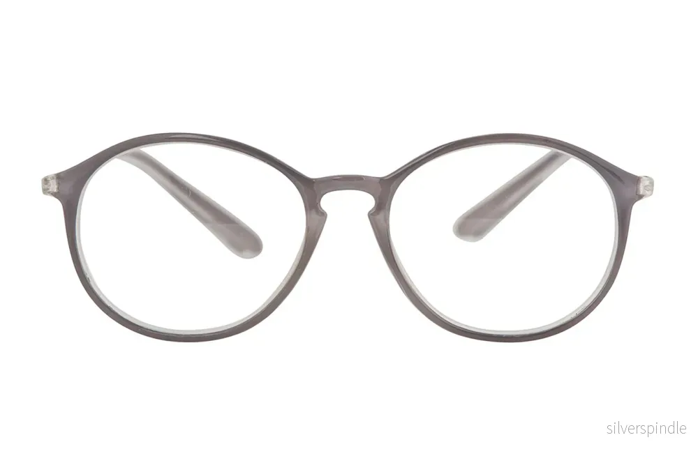 MINNA Transp. Soft grey Reading Glasses SALE few in stock MINNA Transp. Soft grey Reading Glasses SALE few in stock